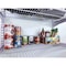 Triton Products Wall Mount Shelving Unit W/ 3 Steel Wire Shelves & Mounting Hardware, White, 33" W x 31.5" H 1795-WHT - alternate 4
